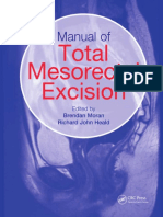 Brendan Moran - Richard John Heald - Manual of Total Mesorectal excision-CRC Press (2013)