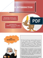 Los Interdictos Tarea