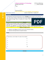 Santa Monica Institute of Technology: Science 1: Teaching Science in Elementary Grade (Biology and Chemistry)