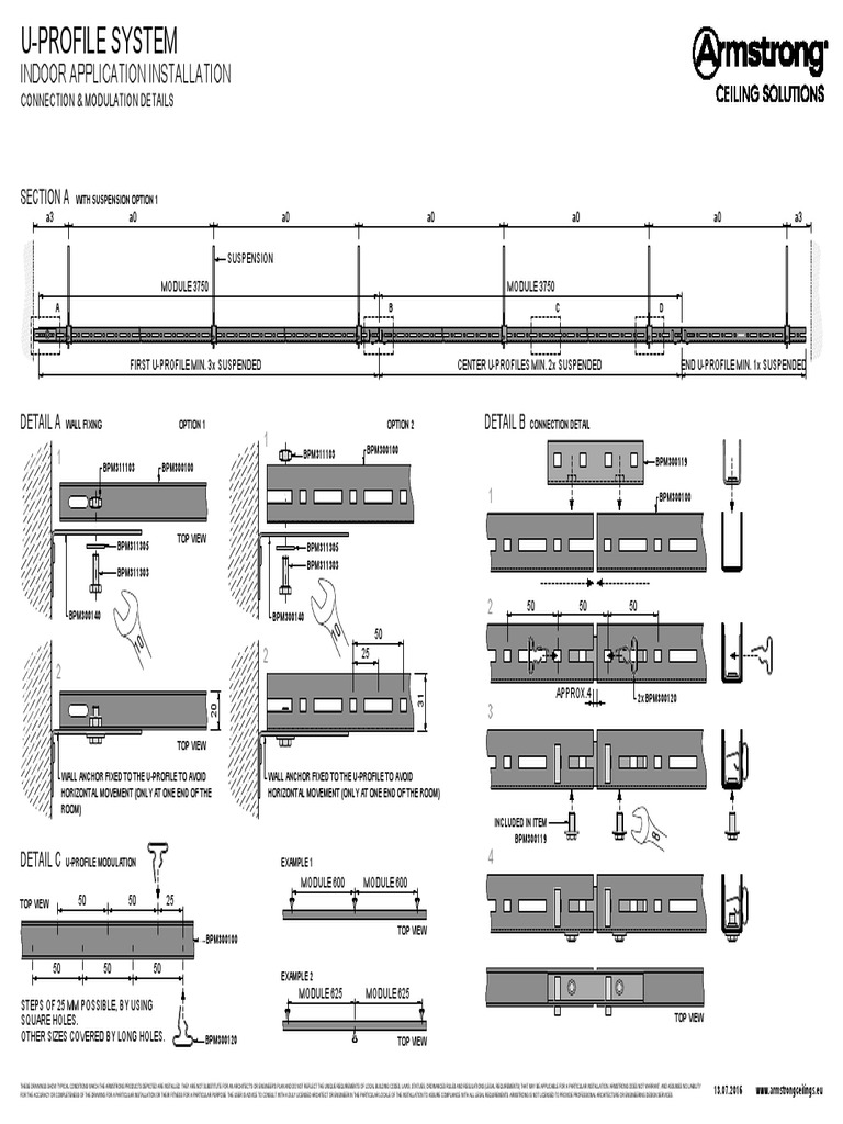 U-Profile System Installation Guide | PDF | Building Code | Architect