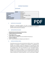 Informe Psic Ejemplo PDF