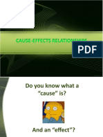 Cause and Effect ENGLISH 5