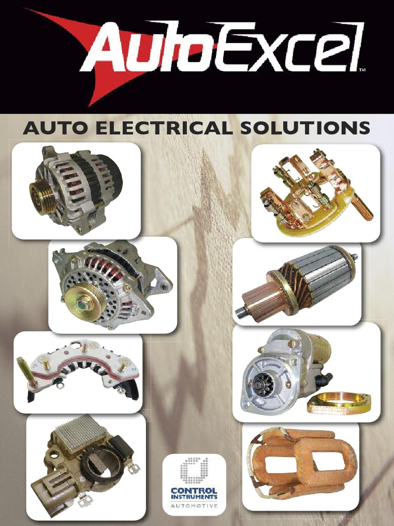 Autoexcel Auto-Electrical Catalogue 2009 | Pdf | Land Vehicles | Motor Vehicle