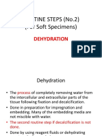 Routine Steps (No.2) (For Soft Specimens) : Dehydration