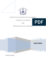 Student - Logbook 2020 PDF