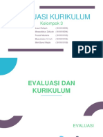 Evaluasi Kurikulum