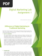 Digital Marketing Lab Assignment 1