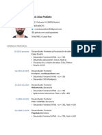 Raul Diaz Poblete CV PDF