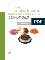 ESTRATTO - Verso L'alimentazione Ideale Per Cane e Gatto: Introduzione Alle Diete Industriale, Casalinga e Cruda