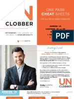 Unclobber One Page Cheat Sheets