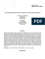 Corrosion Under Insulation - detection and monitroing MECCOCT18-12254