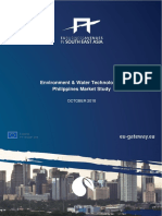 Environment & Water Technologies Philippines Market Study: OCTOBER 2018