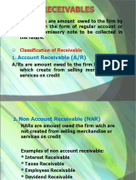 Account Receivable (A/R) : Receivables