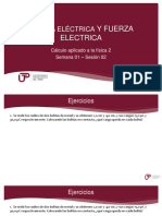 CARGA ELECTRICA Y FUERZA ELECTRICA Calcu