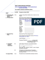 Draft Rancangan Kontrak Pekerjaan Terminal Type B Labuan PDF