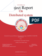 On Distributed System: Project Report
