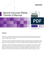 Blood Glucose Meter Owner's Manual