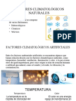 Factores Climatológicos Naturales