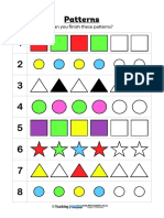 Patterns: Can You Finish These Patterns?