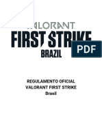 Regulamento Oficial - Valorant First Strike Brasil