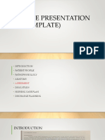 Case Presentation Template PDF