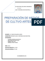 Preparacion de Medios de cultivo-LOS LEUCOCITOS-400A