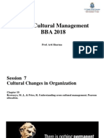 Cross Cultural Management BBA 2018: Prof. Arti Sharma