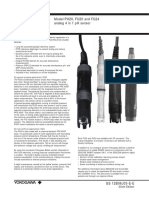 General Specifications: Model PH20, FU20 and FU24 Analog 4 in 1 PH Sensor