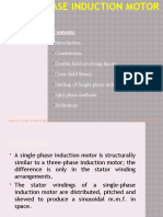 Single Phase Induction Motor