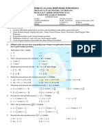 FORMAT SOAL PAS Matematika Wajib (10 Mipa, Ips, BHS) - Bu Empar & Bu Omah PDF