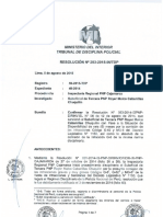 Res 293-2015-TDP Abandono de Servicio Sin Salir de La Unidad