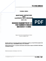 AN - PRC-113 (RT-1319 - URC) Depot Level Manual