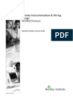 Bentley Instrumentation and Wiring Design Fundamentals V8i (ss1) Edition TRN011660 10002 PDF