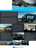 Brochure Mitsubishi Pajero FR PDF