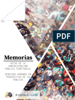 Memorias Retos de La Administración Pública Territorial