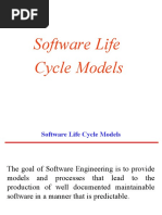 Software Life Cycle Models