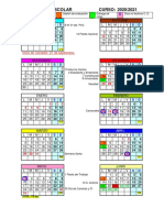 Calendario Escolar 20-21