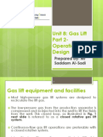 Unit 8 - Gas Lift Part 2 - Operation and Design