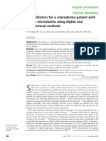 Rehabilitación de Un Paciente Con Esclerodermia