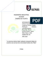 Diseño de Planta - Alnusa Sac - GRUPO N°5 PDF