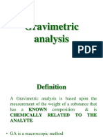 Gravimetric Analysis Guide