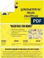 Generacion de Ideas Creativas