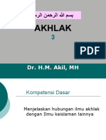 Hubugan Akhlaq Dengan Ilmu Lainnya PDF