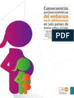 Consecuencias socioeconómicas del embarazo en la adolescencia en seis países de América Latina y el Caribe*