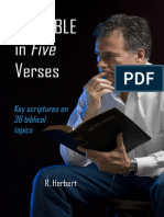 The Bible in Five Verses