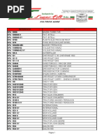 WIX Filter Price List and Applications | PDF | Loader (Equipment