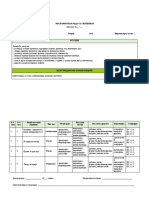 Mesecni Plan Rada, Istorija 5, Septembar