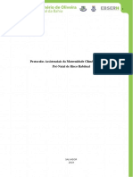 Protocolo Pré-Natal de Risco Habitual