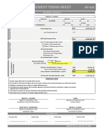 Payment Term Sheet PDF