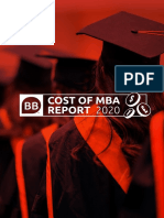 BusinessBecause Cost of MBA Report 2020